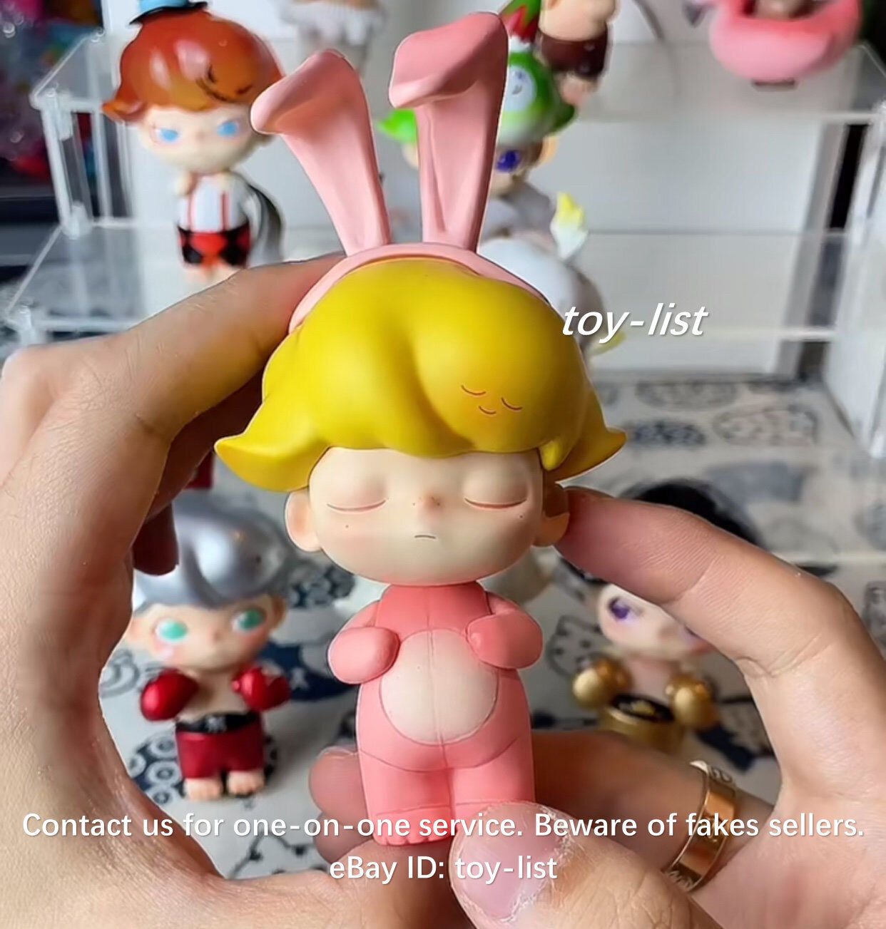 POP MART x DIMOO WORLD Retro Pajamas Rabbit Original Figure Art Toy Gift  eBay