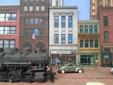 TRACKSIDEFLATS 143 HO scale LEONARDO'S COFFEE HOUSE