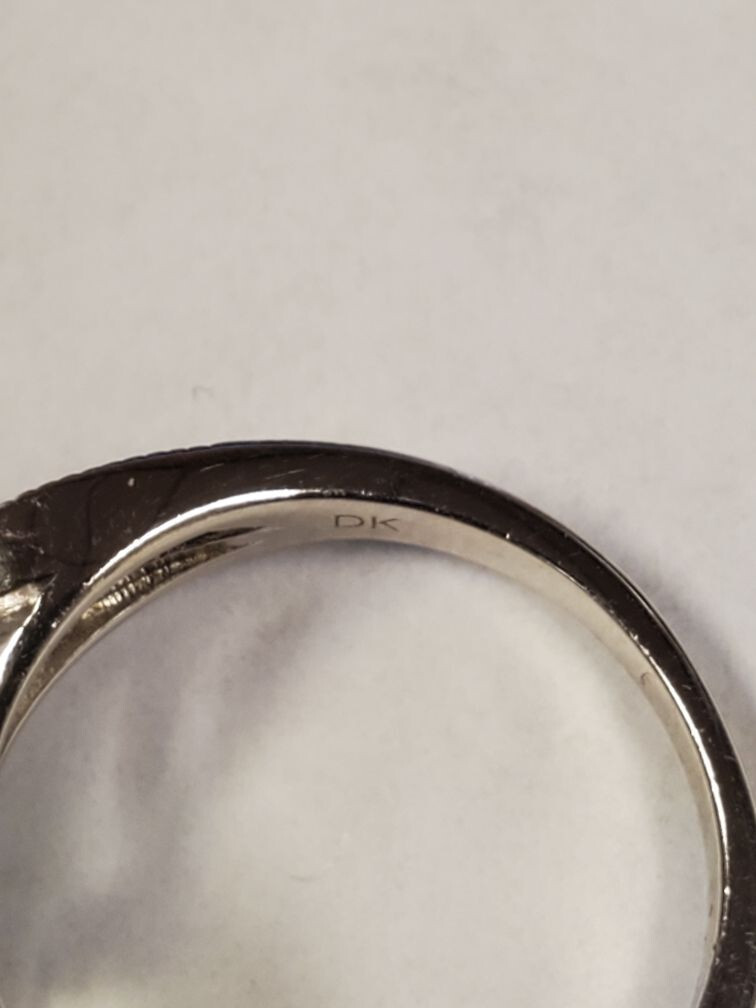 Designer DK Sterling Silver Statement Ring Size 6 - image 7