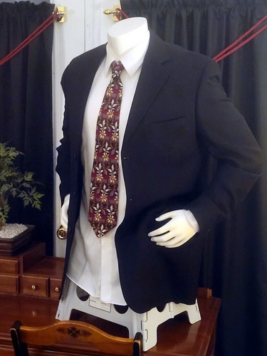 Geoffrey Beene - Men's Black Wool Blend Blazer Jacket - 44L - Picture 2 of 7