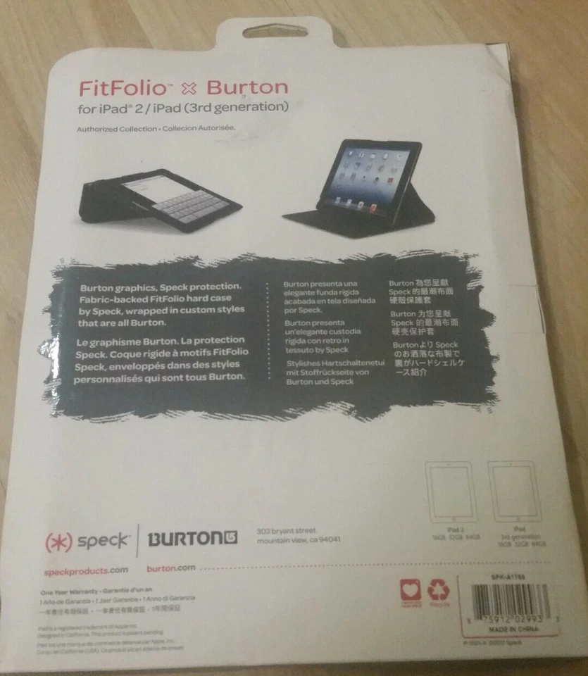 Speck Fitfolio Tablet Case for Ipad 2/3rd Generation - Image 3 of 3