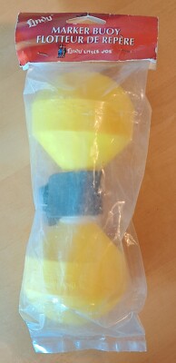 Lindy Little Joe Hot Yellow Fishing Marker Buoy