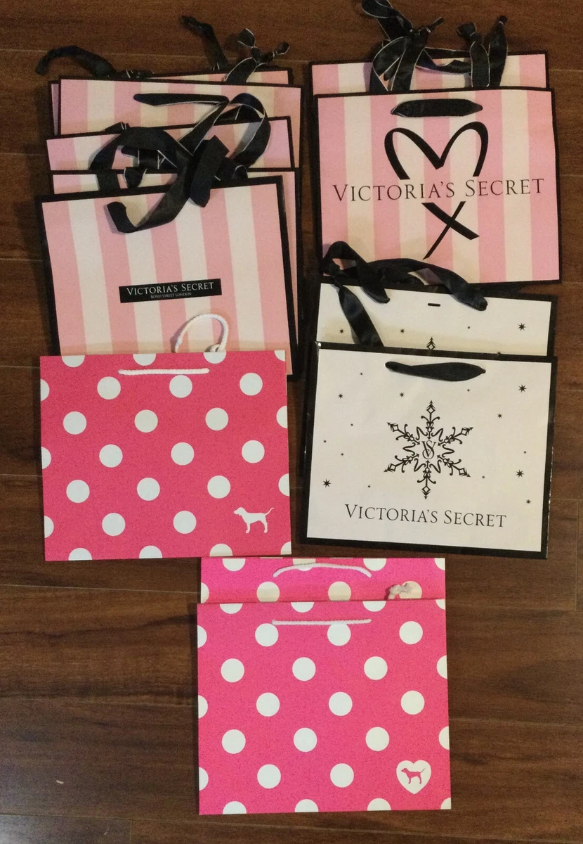 Victoria secret pink gift bags hot sale