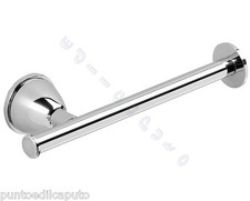Acessori per bagno porta rotolo Genziana cromall e acciaio cromato