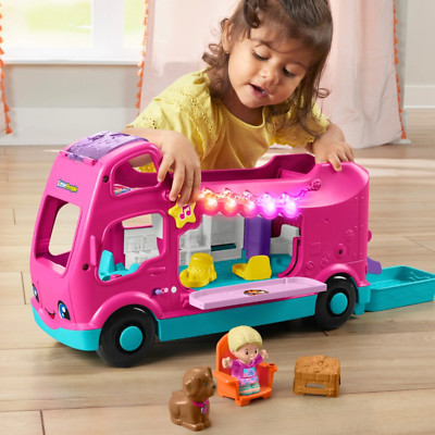 Fisher Price Little People Barbie Dream Camper Kinder Mädchen Spaß Spielen Spielzeug