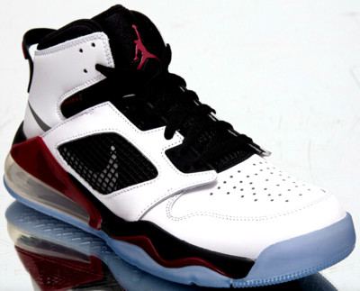 Jordan NEW Authentic Mars 270 White/Red/Silver High-top Leather Sneakers  $160 | eBay