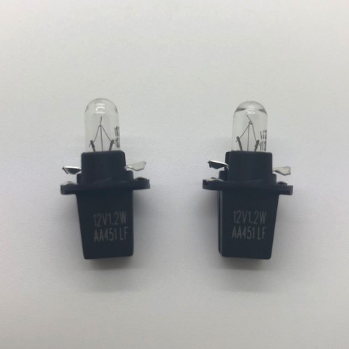 2 x 286 Car Dashboard PCB Instrument Panel Bulb & Holder 286T T5 12v 1