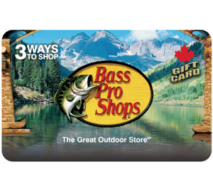 Bass Pro Shops® Gift Card $25, $50, or $100 - Email Delivery