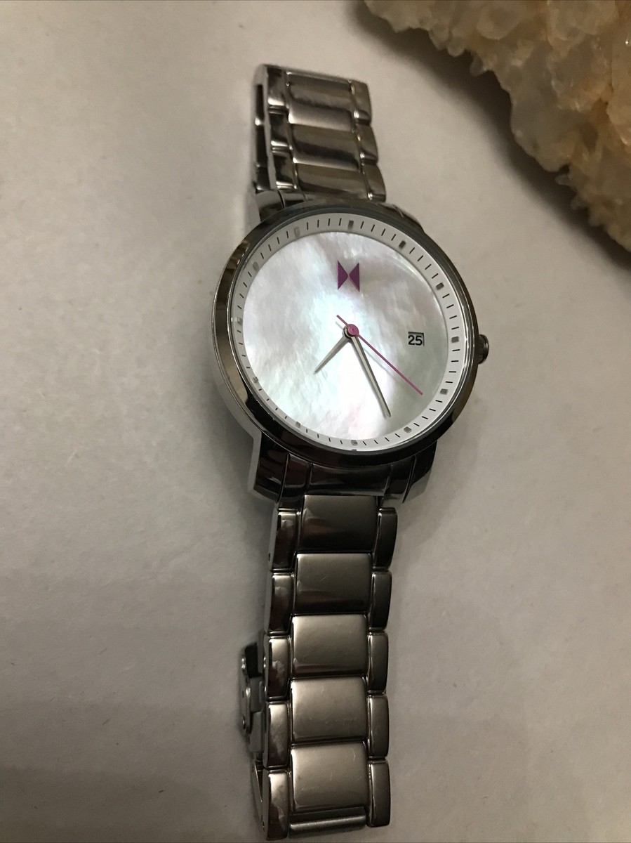 Mens Movement MVMT Mother Of Pearl Watch With New Battery | eBay display picture 1