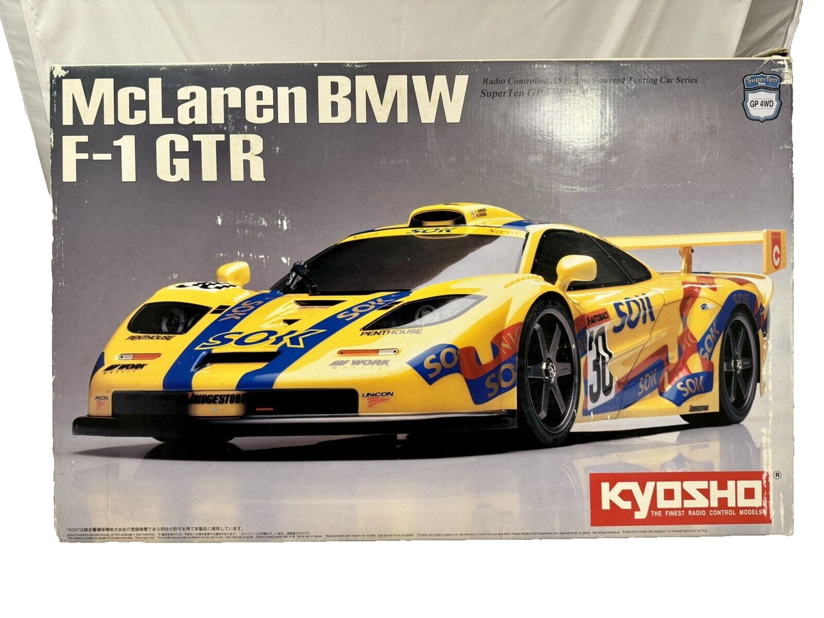 KYOSHO VINTAGE FW-04 SUPERTEN MCLAREN BMW F-1 GTR GP .15 ENGINE