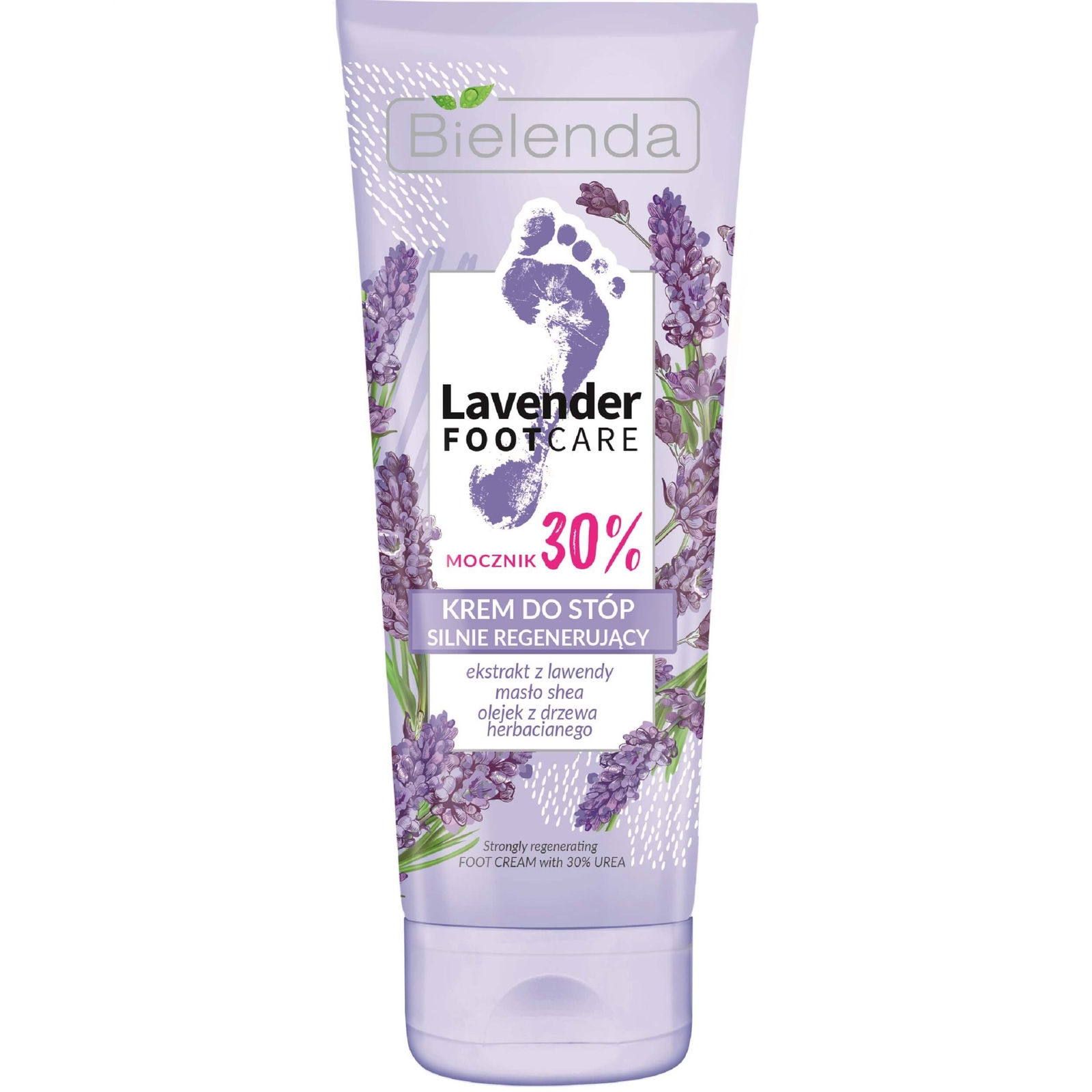 Bielenda Lavender Foot Care Strongly Regenerating Foot Cream DRY SKIN 75ml