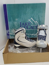 Lake Placid Supreme 694 Ice Skates, Cream White- Size 7-Slightly Used