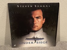 Under Siege Laserdisc, 1992 Steven Seagal Widescreen Edition, Great Condition
