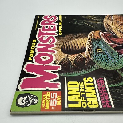 Famous Monsters of Filmland #55 洋書 55 Famous Monsters of Filmland (MAY 1969) Land of the Giants Cover