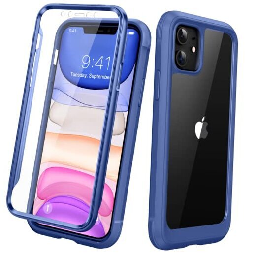 Compatible with iPhone 11 Case, Full Body Rugged Case with iPhone 11 6.1