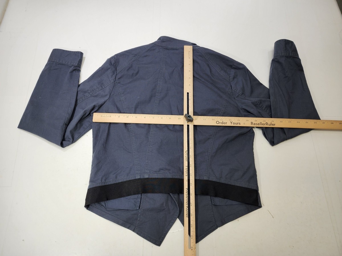Cabi Womens Long Sleeve Twilight Moto Racer Jacket Zipper Pockets