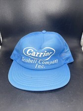 Carrier HVAC Scobell Company Inc Snapback Trucker Hat Cap Made In USA