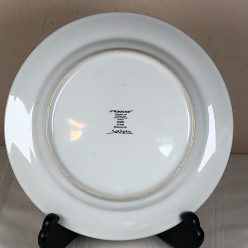 Vitromaster Sanibel 1993 Sue Zipkin Sea Shell Speiseteller Set 3 Muschel Muschel - Bild 5 von 6