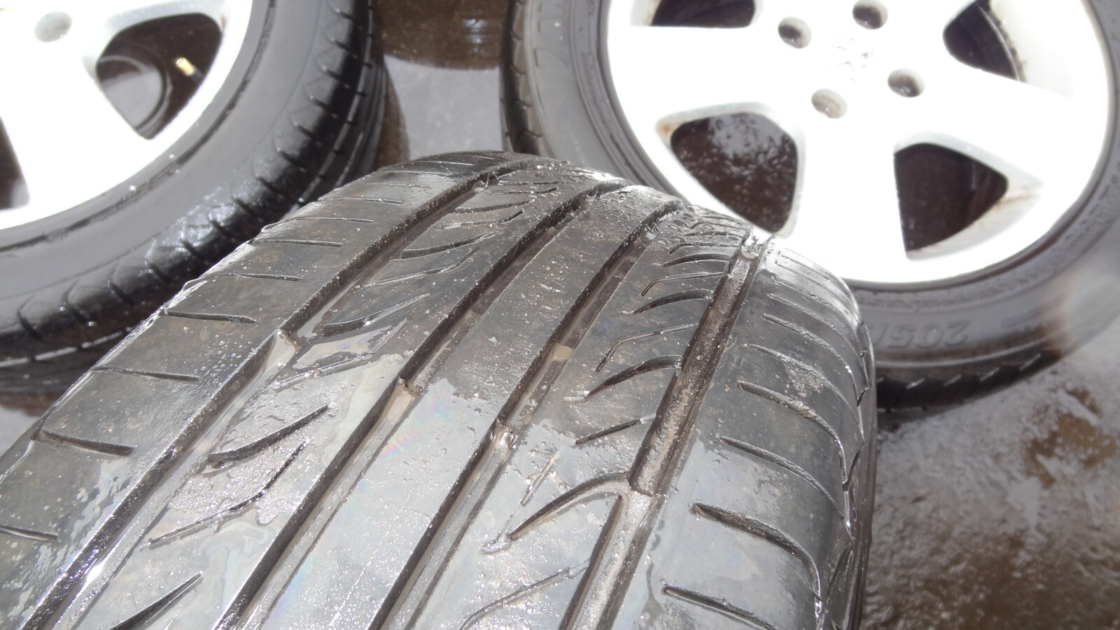 PEUGEOT PARTNER MK2 ALLOY WHEELS & TYRES 16" ALLOYS 2055516 200817⭐