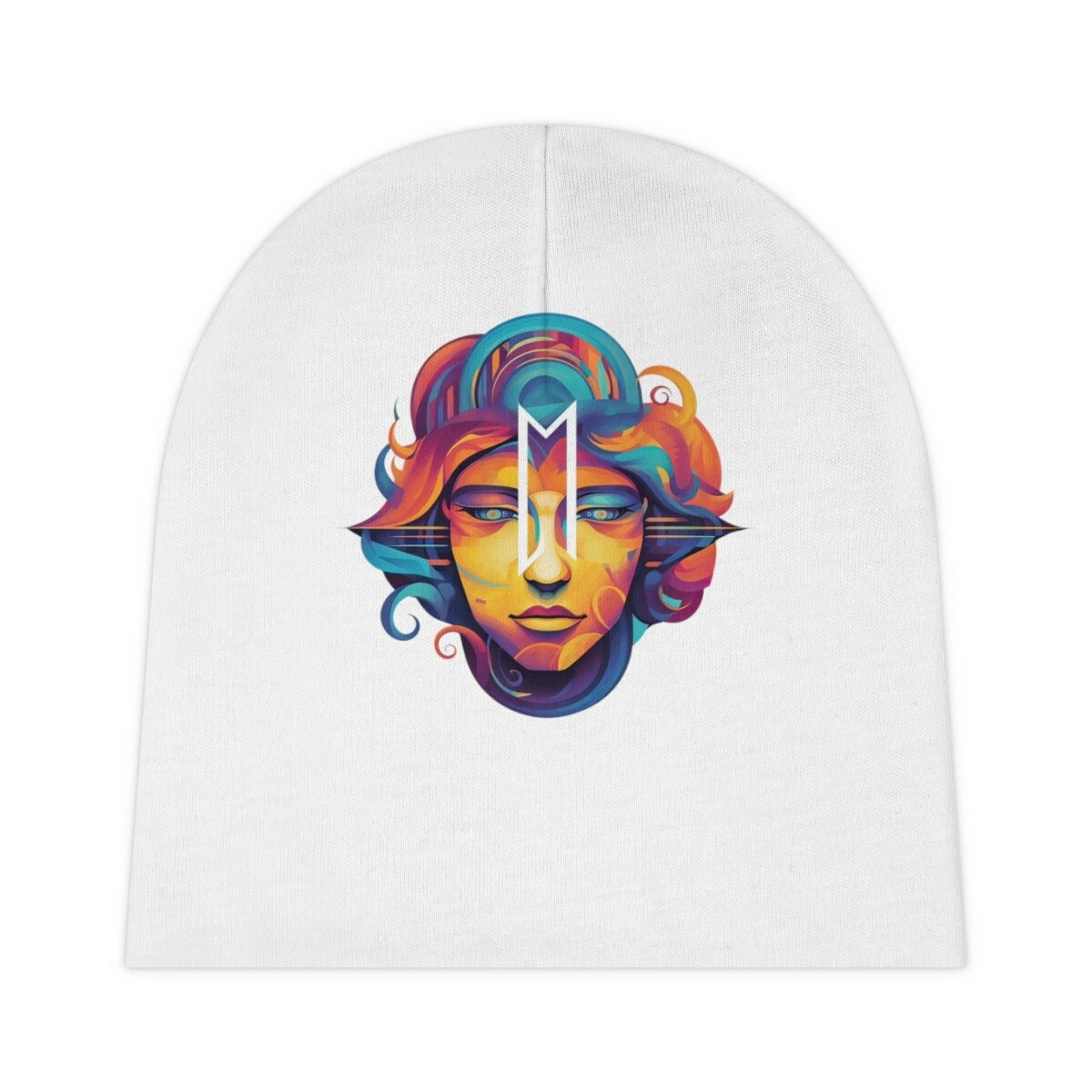 The Muse Baby Beanie (AOP)