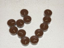 Partylite Amber Suede Tealights -- NIB