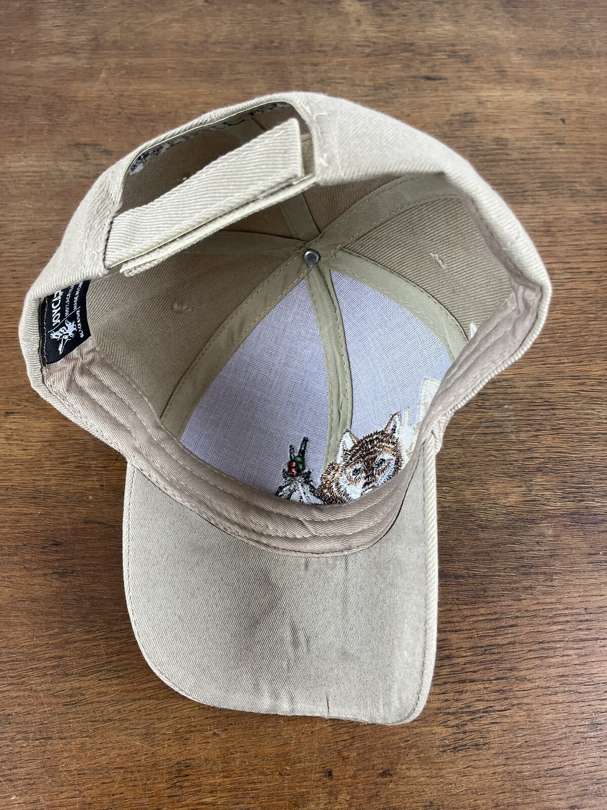 Native Pride Acrylic Strapback Baseball Hat Cap - image 6