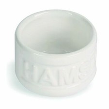 "Piatto per alimentazione in ceramica per piccoli animali domestici ciotola per criceti Happy Pet 2,8"