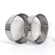 Flour Sifter Round Fine Mesh Baking Strainer Stainless Steel Sugar Powder Sieve