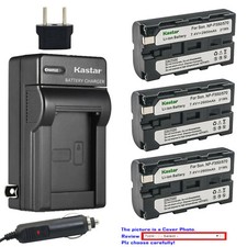 Kastar Battery Charger Sony DCR-TRV310 TRV315 TRV320 TRV420 TRV510 TRV520 TRV525