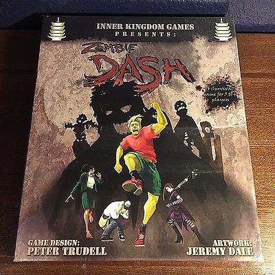 Family Board Game ZOMBIE DASH spooky Halloween INNER KINGDOM GAMES walking dead!