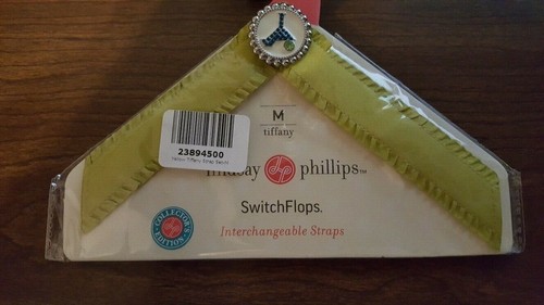 LINDSAY PHILLIPS~Interchangeable Straps w/Charms~Tiffany~ w/ colored Rhinestones - Picture 1 of 2