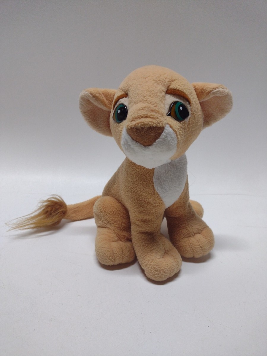 Disney Lion King Nala Kissing Cubs Magnetic Plush Mattel Stuffed Animal 1993