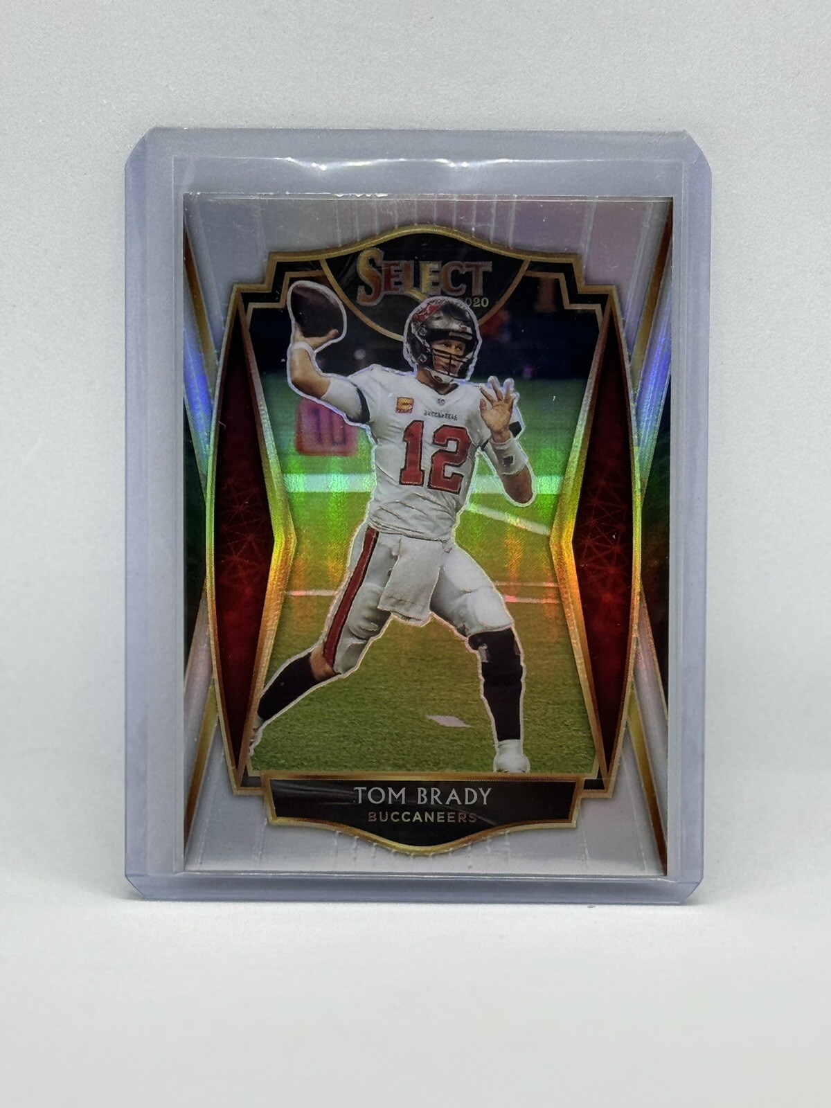 Tom Brady 2020 Panini Select Silver Prizm Premier Level Tampa Bay Buccaneers