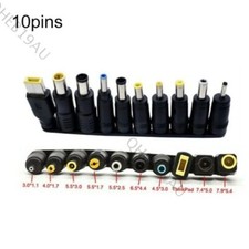 10pcs/set Universal DC Power Charger Tips Connector Plug for Notebook Laptop 26H