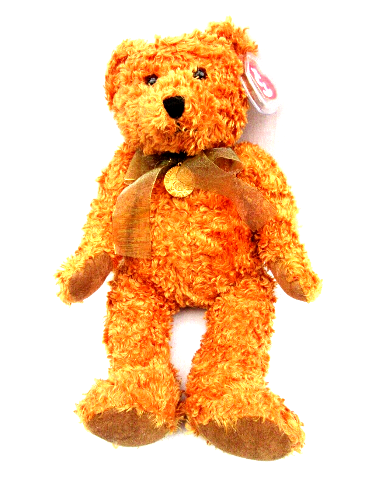 TY BEANIE CLASSIC TEDDYBEARSARY SHAGGY BEAR - MINT CONDITION - RETIRED WITH TAGS