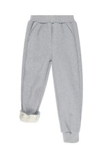Kids Boys Girls Fleece Lined Sweatpants Pullon Joggers Active Pants W Pockets L