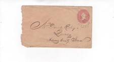 Cover, Scott #U34 or 35, Mount Pleasant, Iowa to Quincy (DPO 1903), 1868