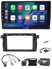 Alpine MP3 Lenkrad Bluetooth 9 Zoll USB Autoradio f�r BMW 3er E46 2002-2007 40Pi