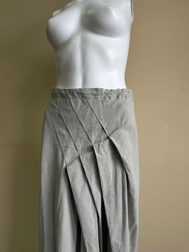 Lilith Asymetrical Gray Maxi Skirt Size M - Image 3 of 4