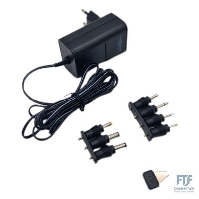 ANSMANN APS 300 Universal Stecker Netzteil 12V inkl. 7 verschiedende Adapter Ste
