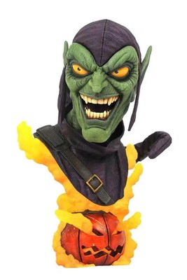 MARVEL LEGENDS 3D GREEN GOBLIN 1/2 BUST 25cm Diamond Select