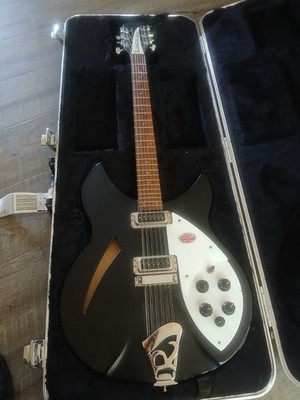 Rickenbacker 330 12 String Electric Guitar - Black
