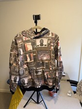 Nike Air Jordan Hoodie Boys XL All Over Print Jumpman NWT Streetwear AOP