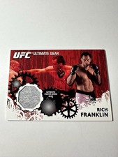 Rich Franklin Cards and Autographed Memorabilia Guide 9