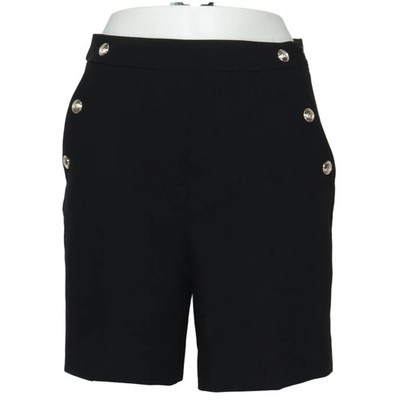C&A, Shorts, Größe: 36, Schwarz, Elasthan/Polyester/Viskose, Einfarbig #QPp