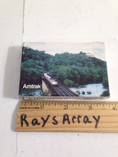 Vintage 1980s Amtrak Playing Cards Decks Advertising Train USA w/ box, unused