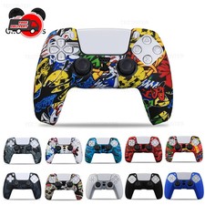 For PS5 Controller Silicone Protective Cover Skin Anti-Slip Case Thumb Grip Caps