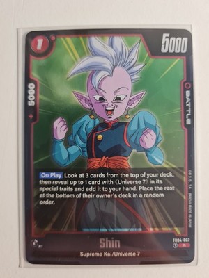 Dragonball   Shin   Ultra Limit   FB04-007   Rare   Englisch   NM 