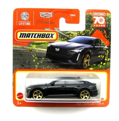 Matchbox Cadillac CTS-V 2021 schwarz 1:64