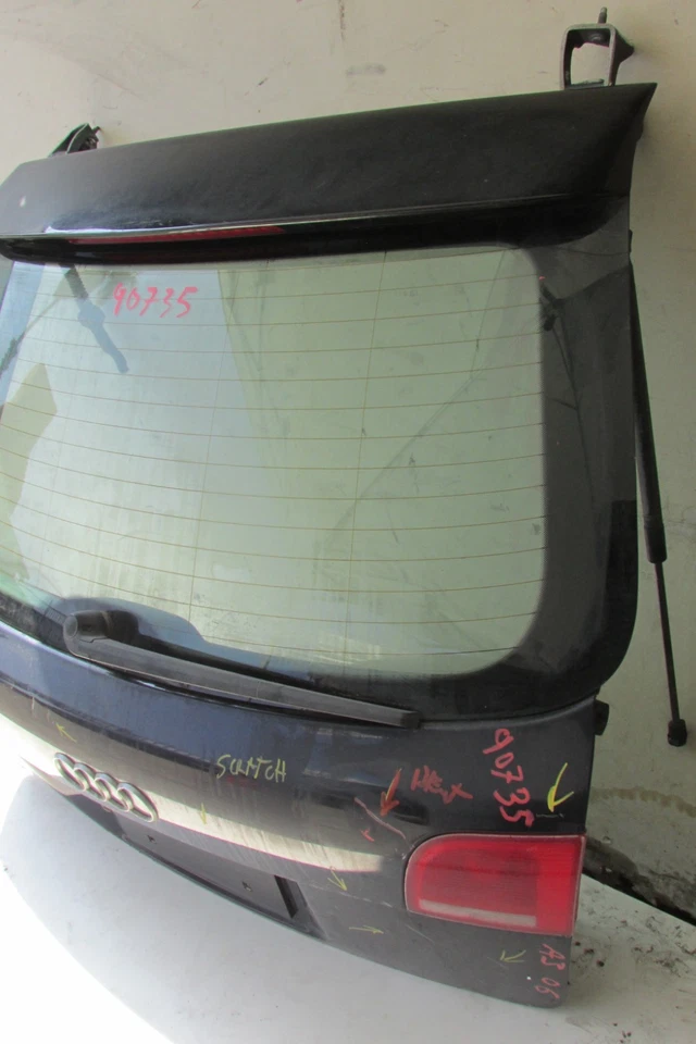 2006-2007-2008-2009-2010-2011 AUDI A3 Blue Rear Trunk Tailgate Lid OEM hatc - Image 2 of 4